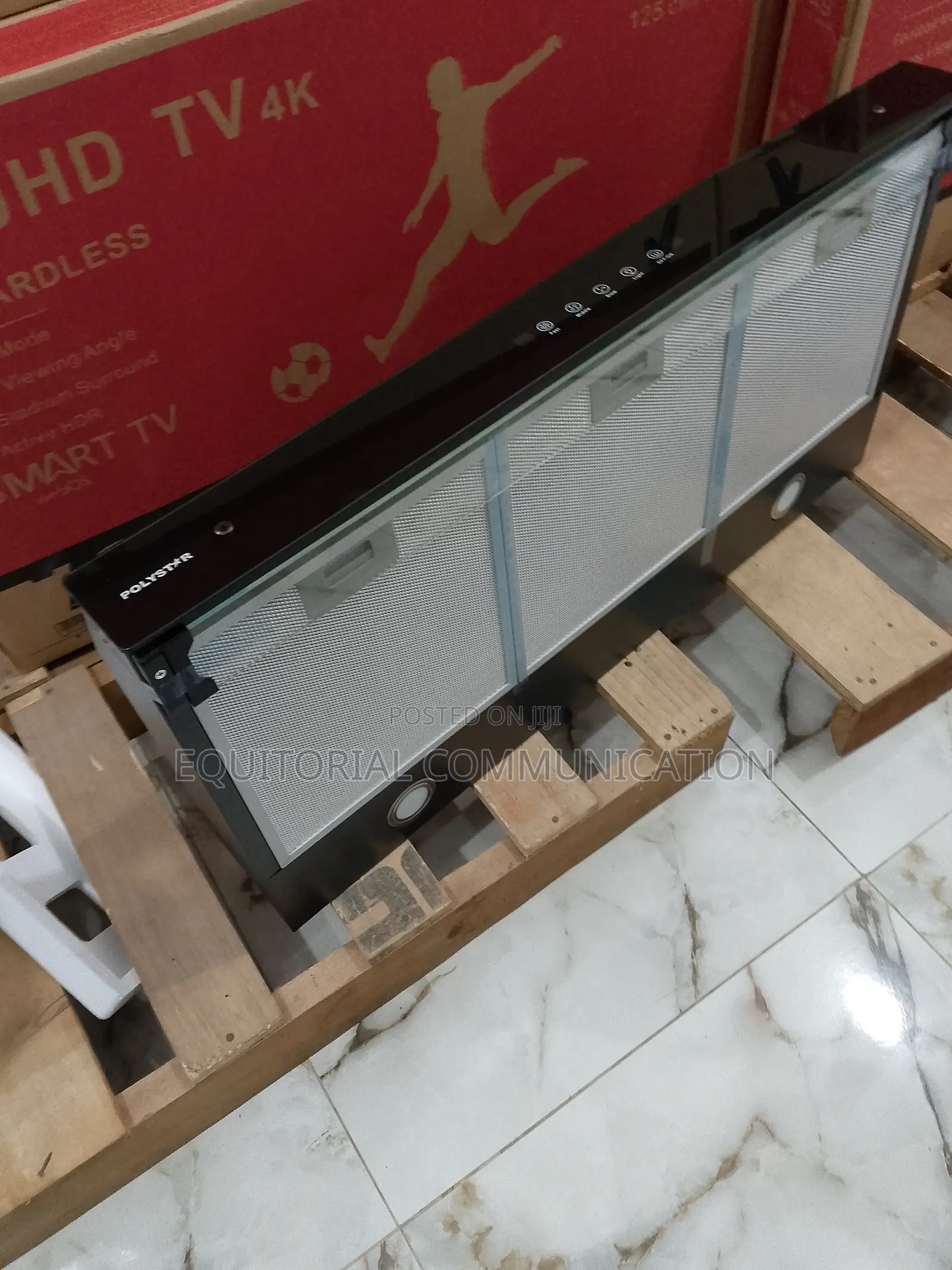 Polystar 90cm Digital Cooker Hood Hand Wave Sensor