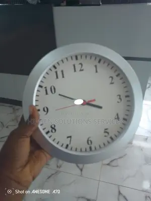 Photo - HD Wall Hanging Clock Camera Video Recorder
