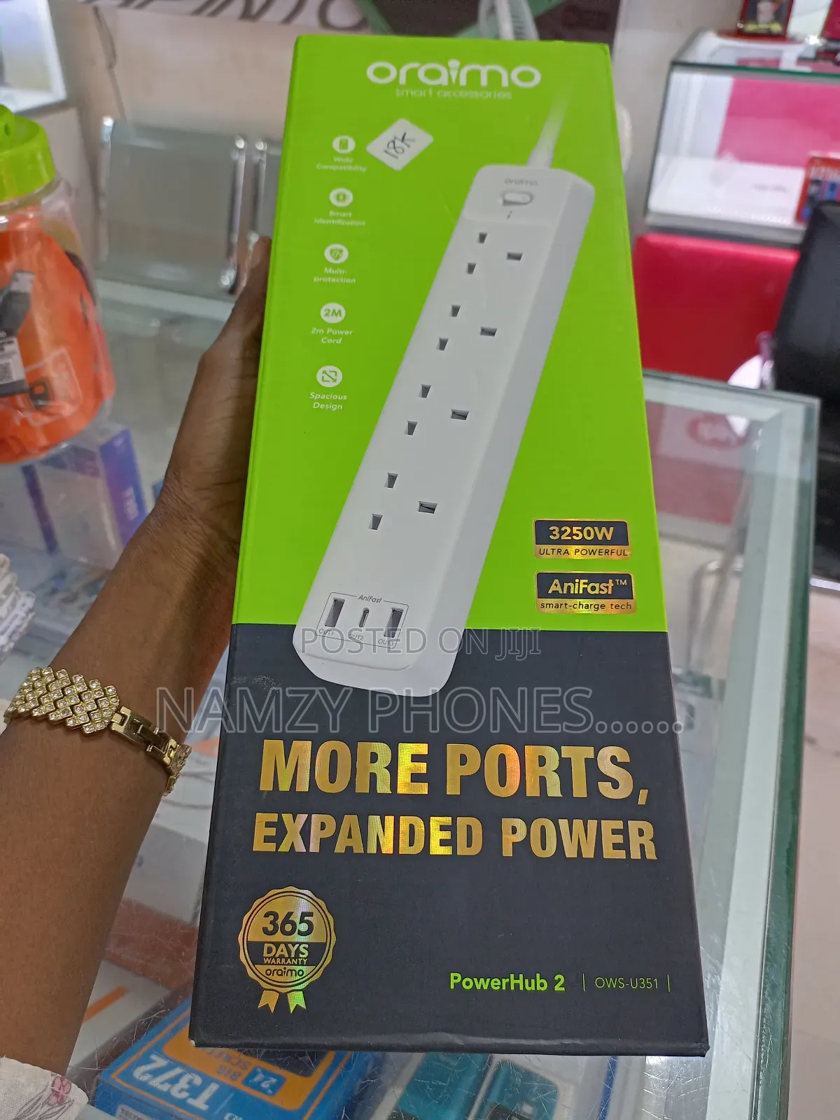 Power Hub 2 Socket OWS-U351