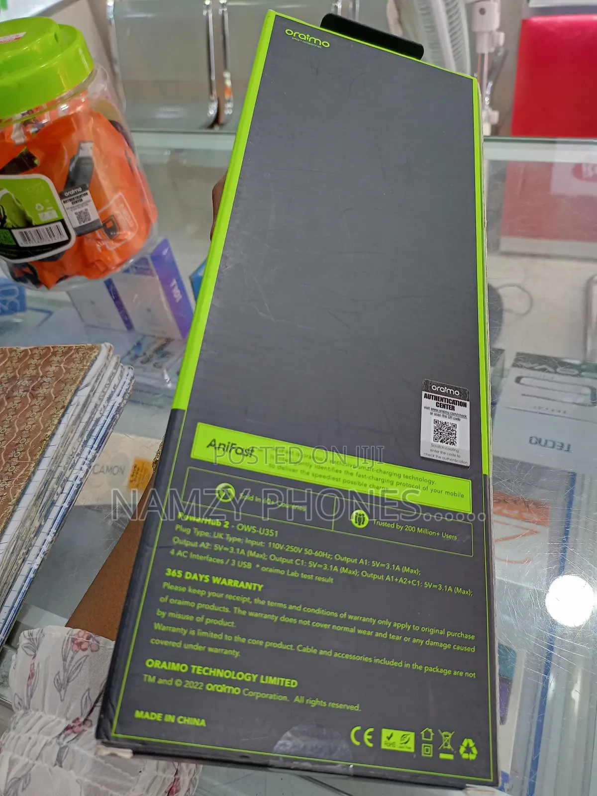 Power Hub 2 Socket OWS-U351