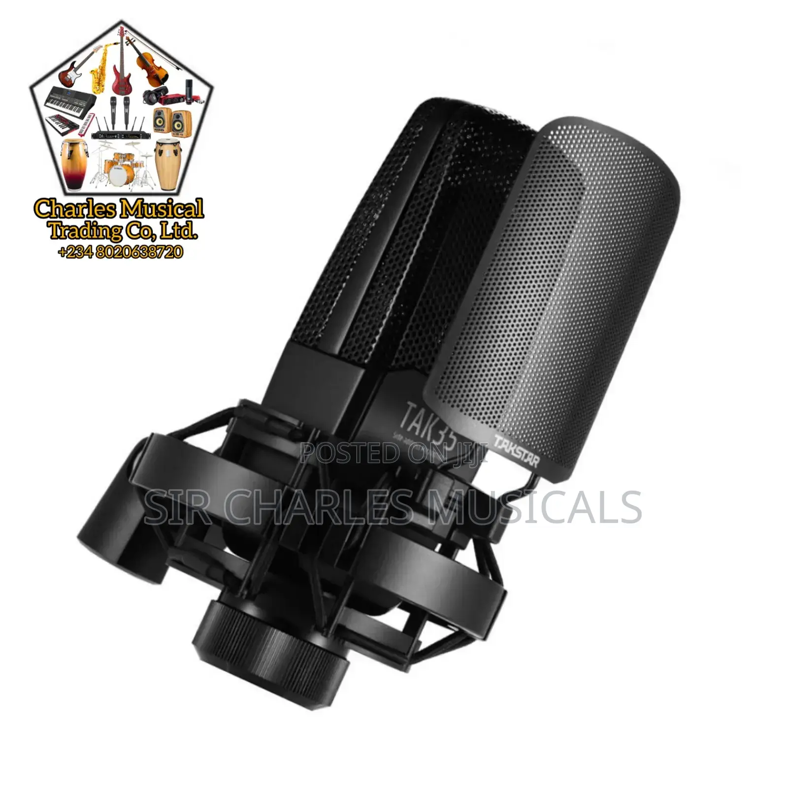 Original Takstar SM-18 EL Condenser Studio Microphone