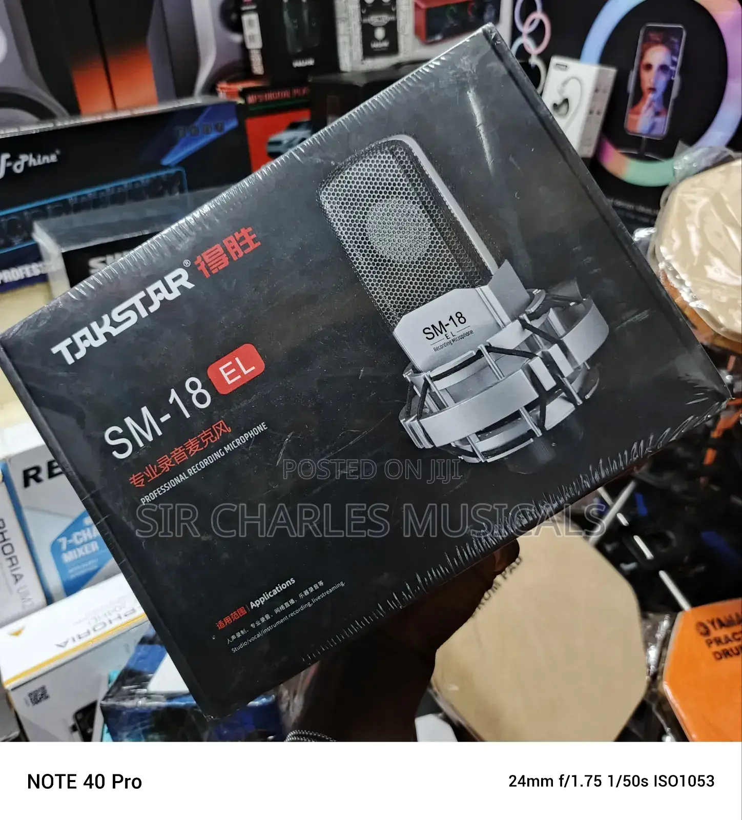 Original Takstar SM-18 EL Condenser Studio Microphone