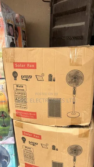 Original Solar Rechargeable Fan