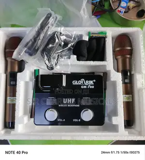 Glorik Gm 700 Professional Wireless Microphone