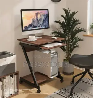 Z Stand Laptop/Desktop Table With Wheel