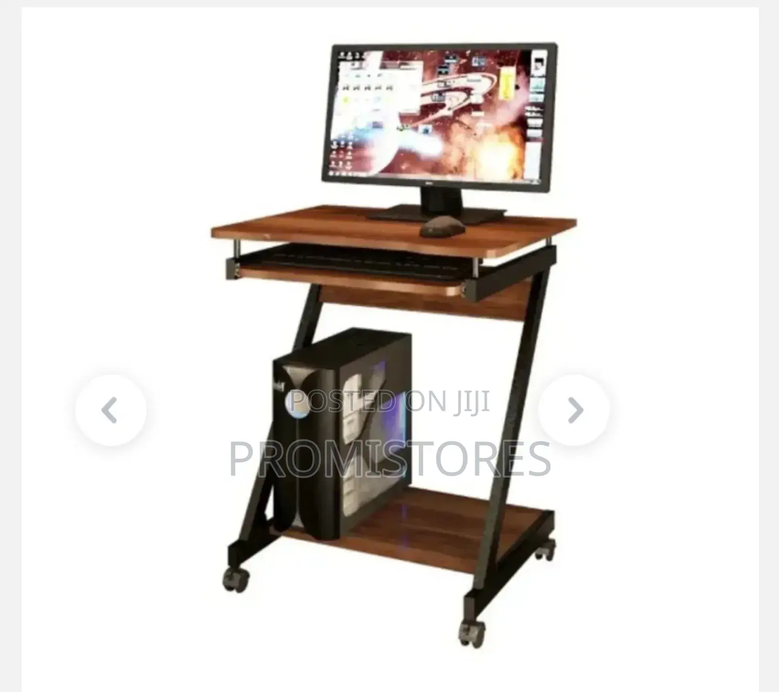 Z Stand Laptop/Desktop Table With Wheel
