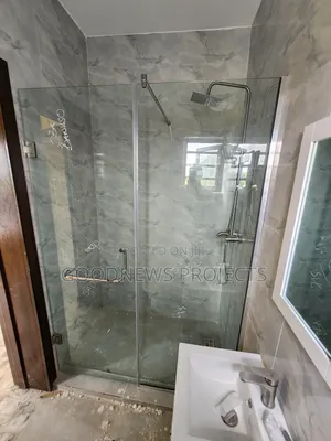 Bathroom/Toilet Shower Glass ( Frameless