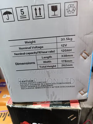 Mega Point 120ah Gel Battery