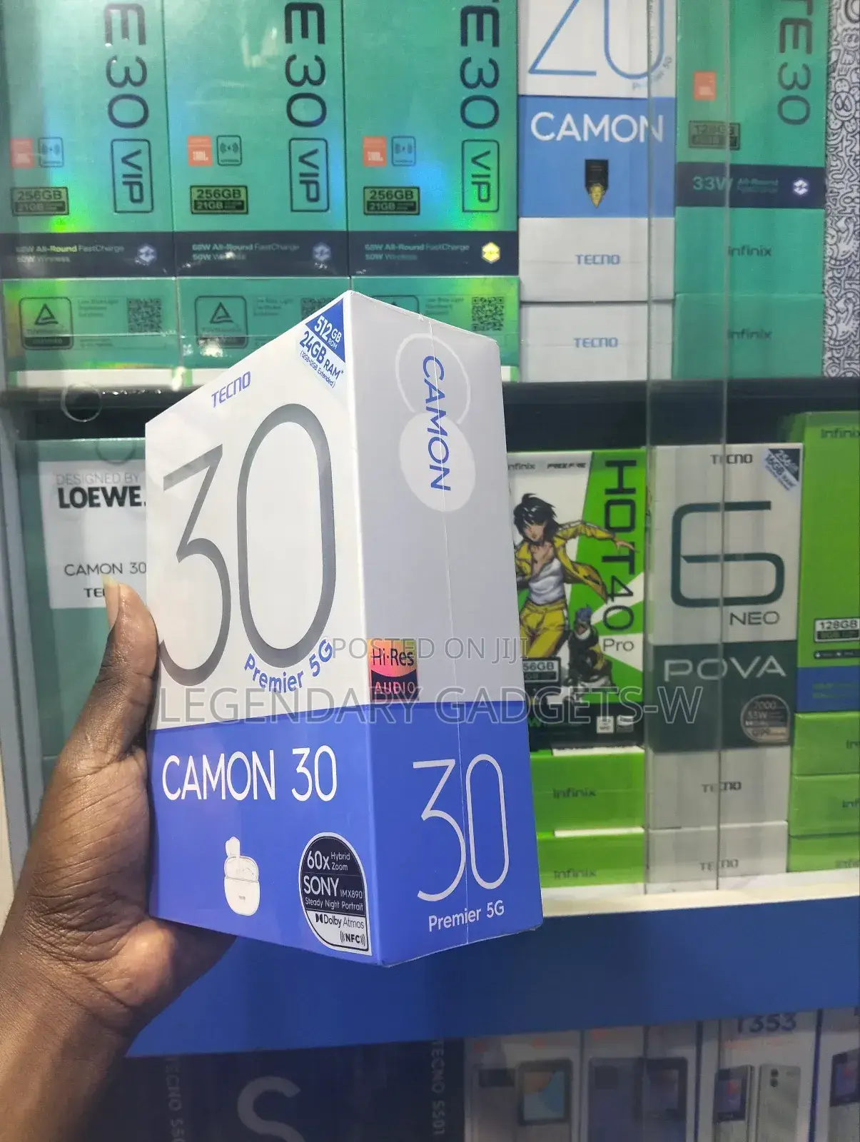 New Tecno Camon 30 Premier 512 GB
