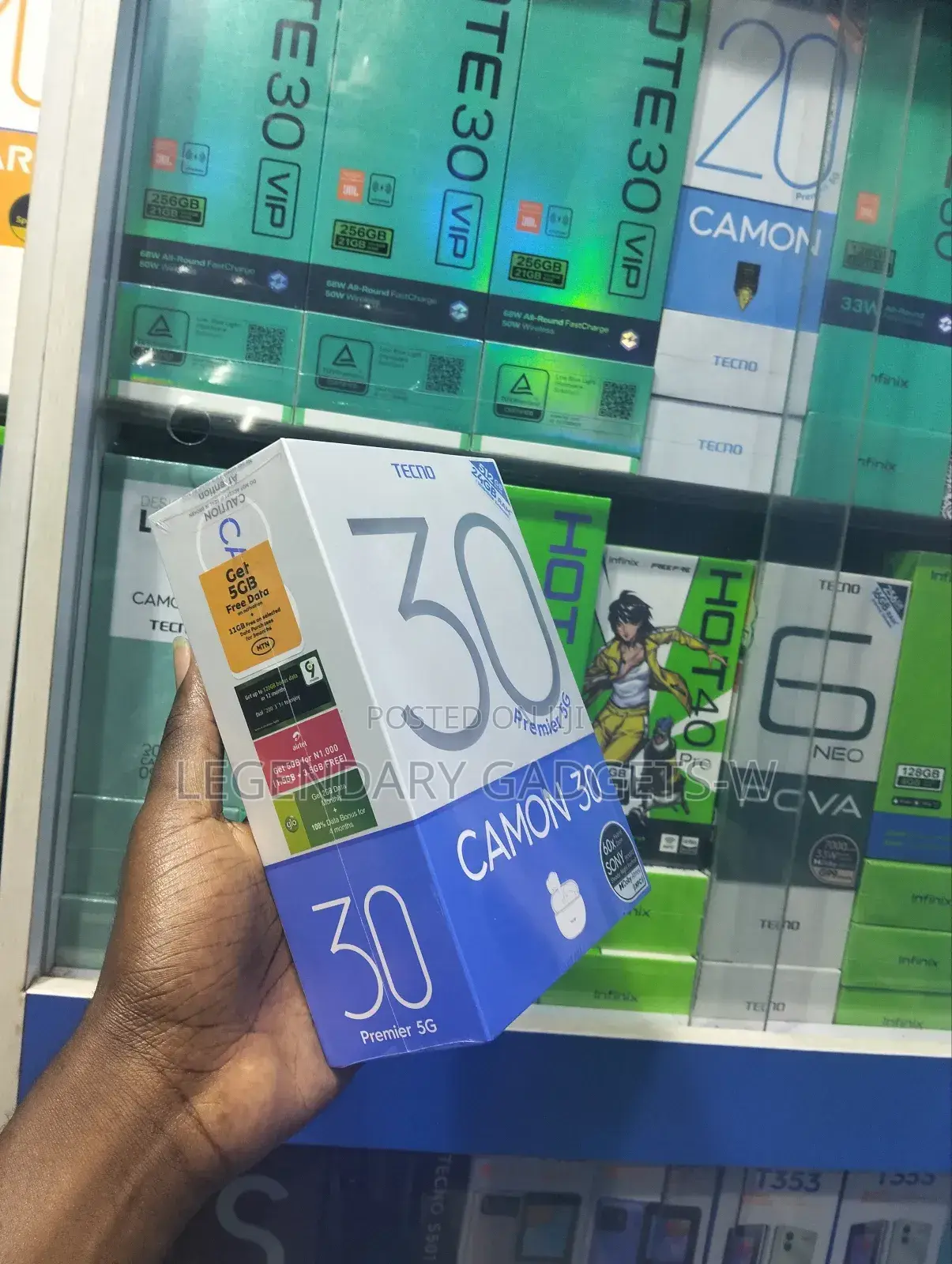 New Tecno Camon 30 Premier 512 GB