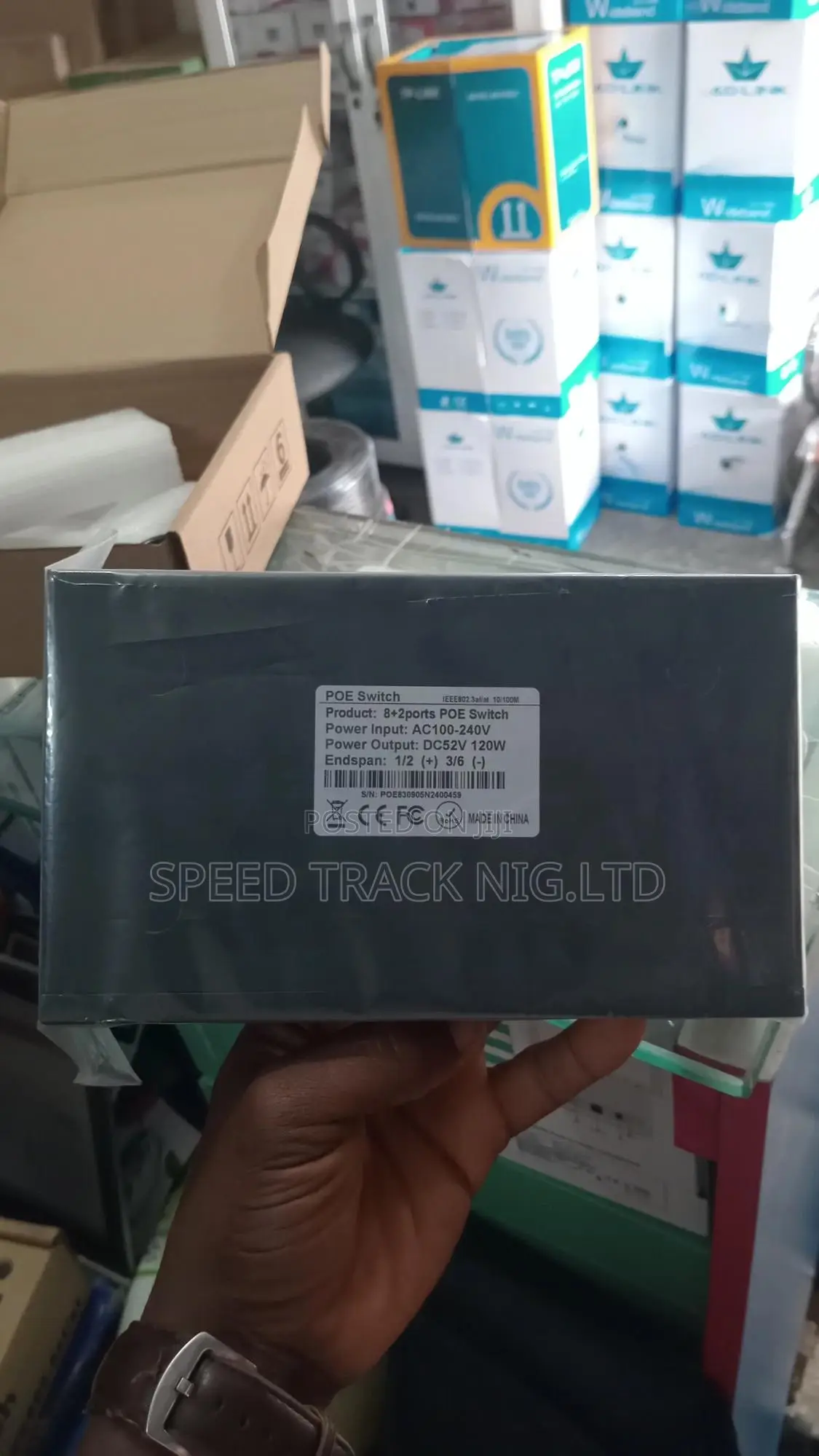 Netview 8-Port Gigabyte Poe Switch