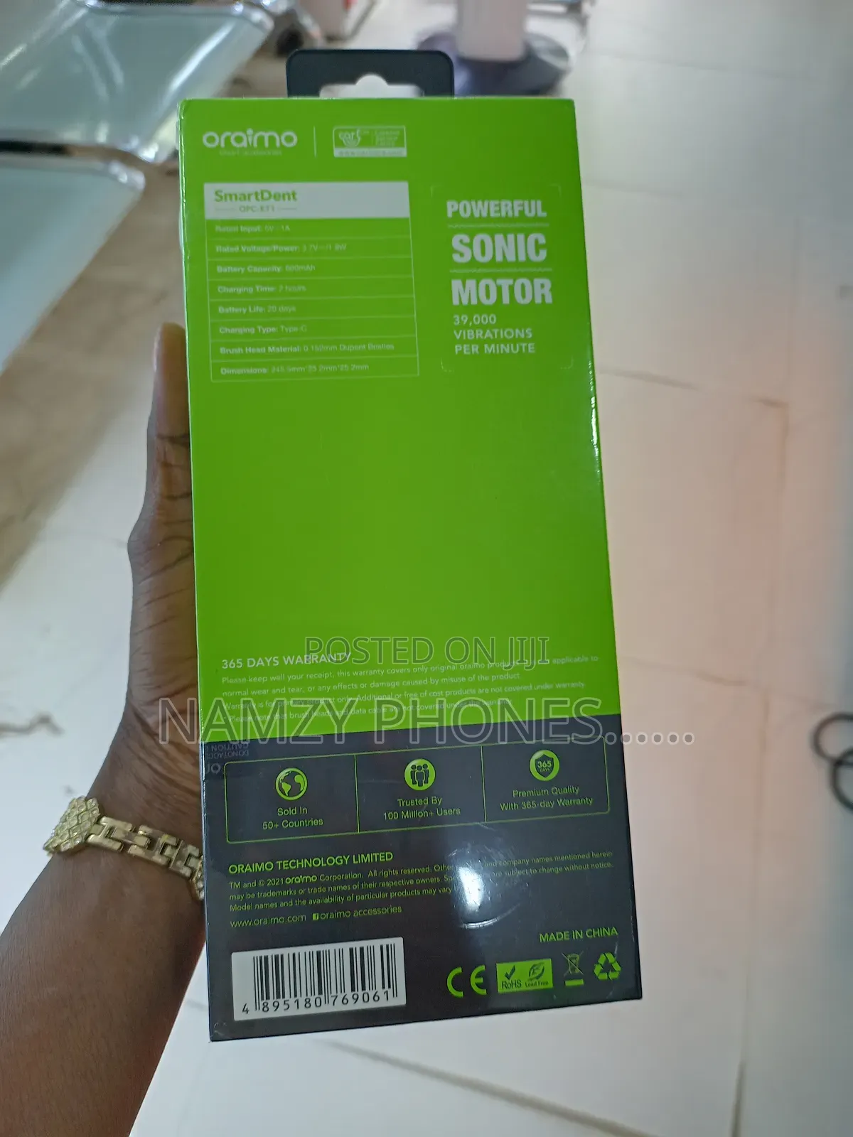 Oraimo Smart Dent Toothbrush