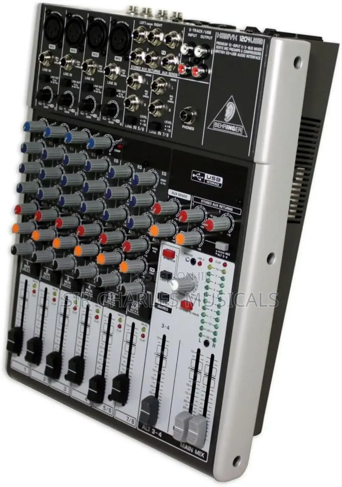 Behringer Xenyx 1204USB 8 Chanel Mixer
