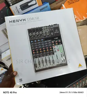 Behringer Xenyx 1204USB 8 Chanel Mixer