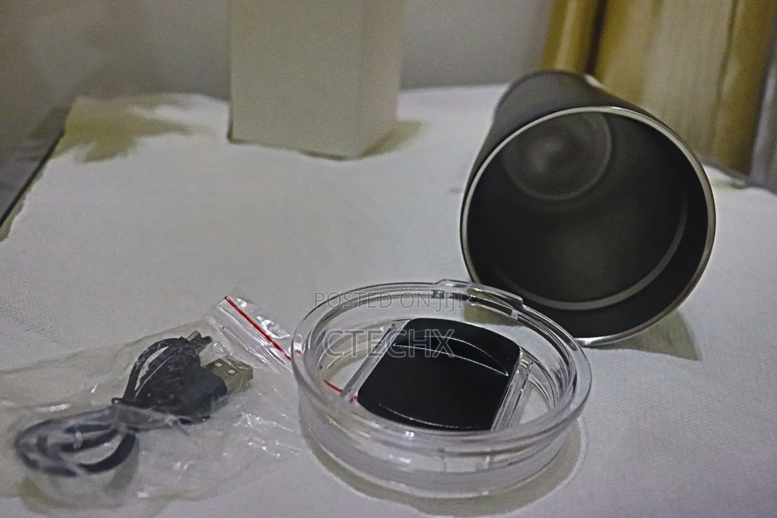 Bluetooth Speaker Cup Stainless Steel Thermal Mug Insulated