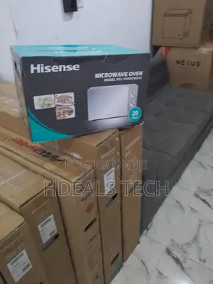 Hisense Microwave Oven 20L Silver Manual- .