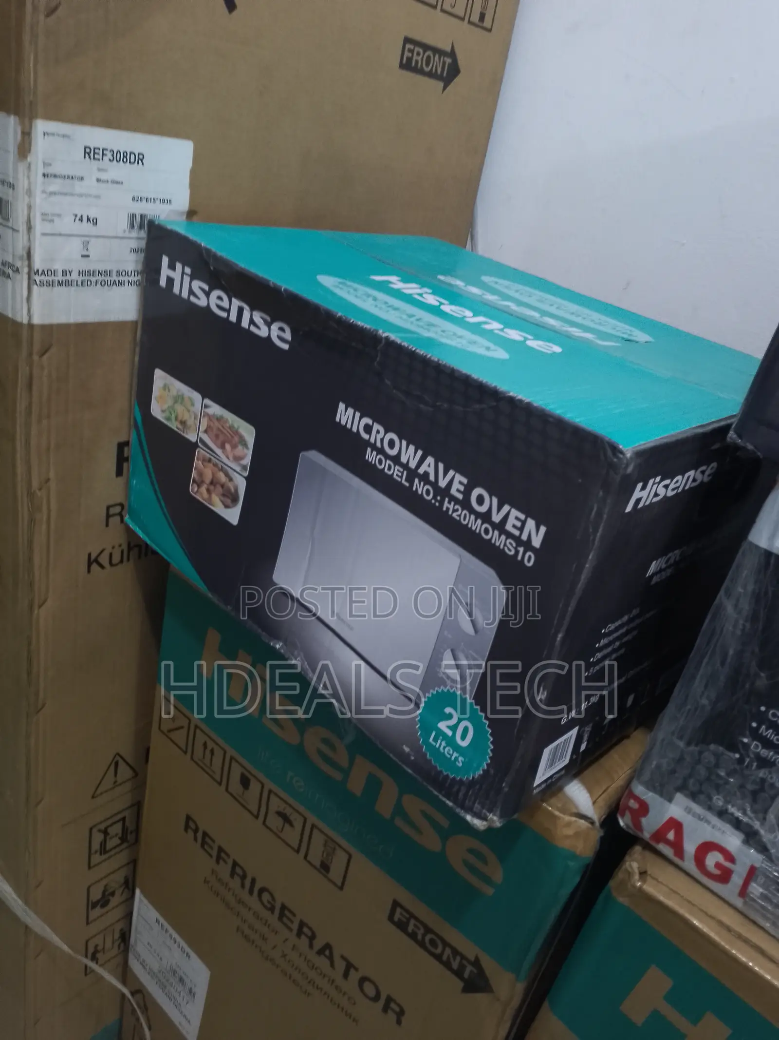 Hisense Microwave Oven 20L Silver Manual- .