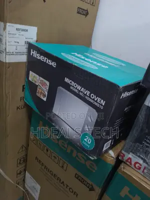 Hisense Microwave Oven 20L Silver Manual- .