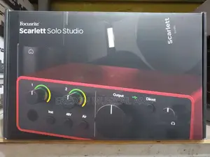 Focusrite Scarlett Solo Studio 4th Generation