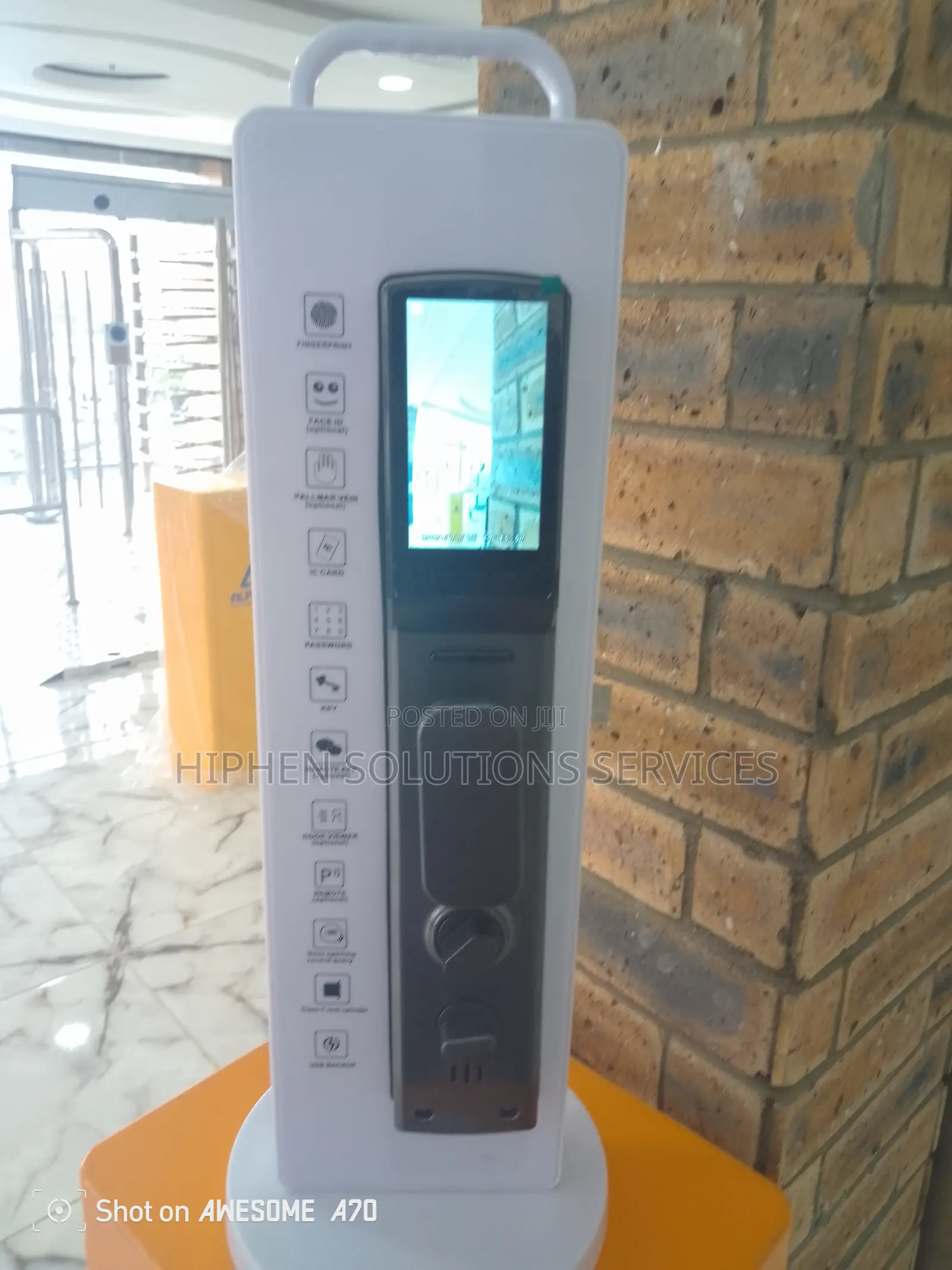 Smart Door Lock With Built-in Camera