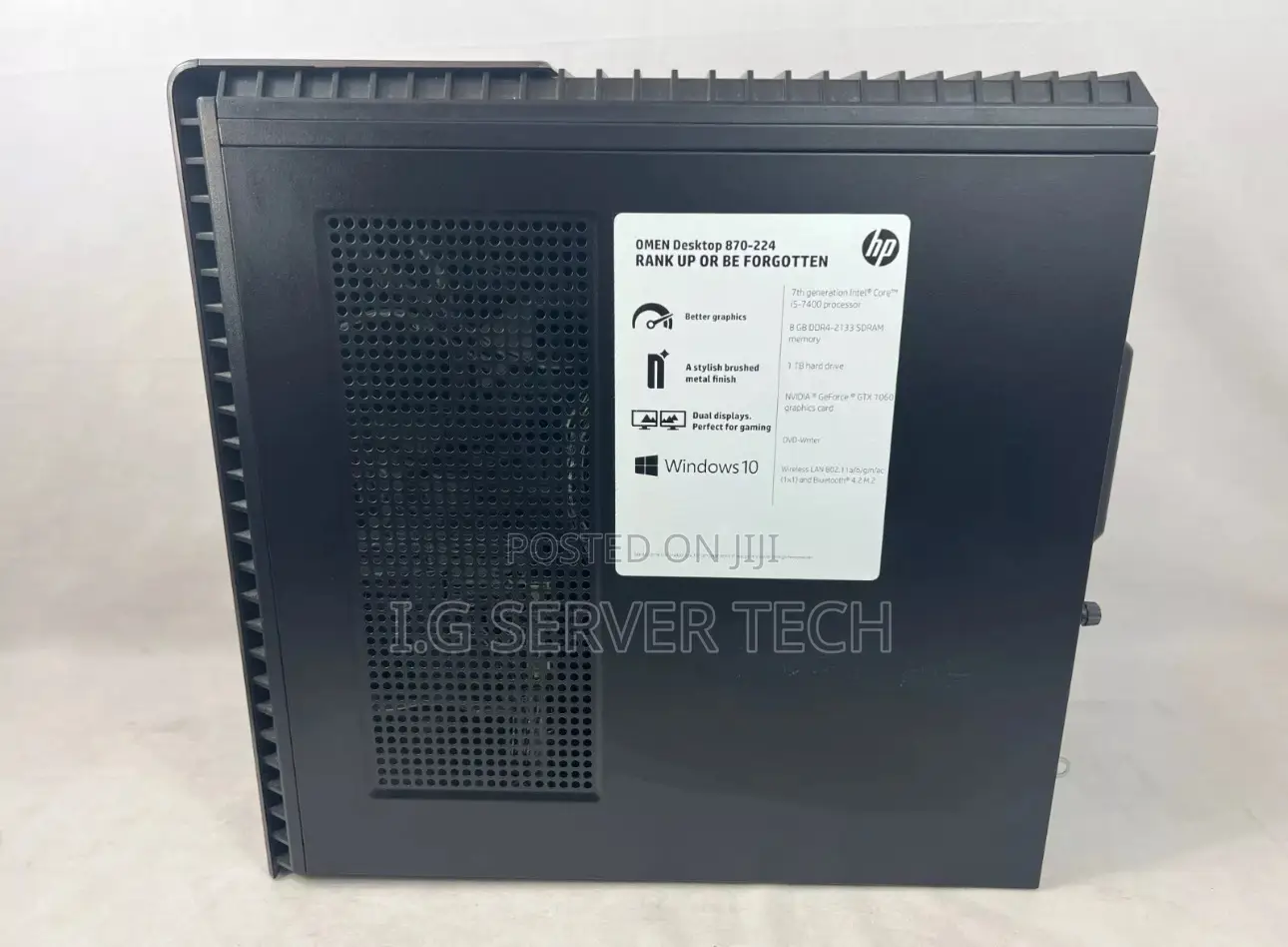 Desktop Computer HP Omen 870 32GB Intel Core I7 HDD 3T