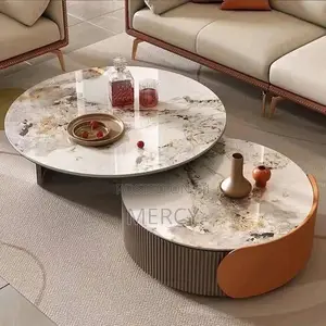 2 In1 Center Table With Marble Top