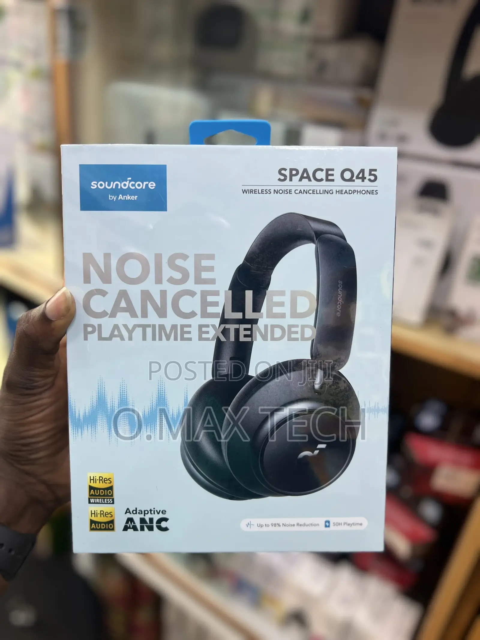 Space Q45 | Long-lasting Noise Cancelling Headphones