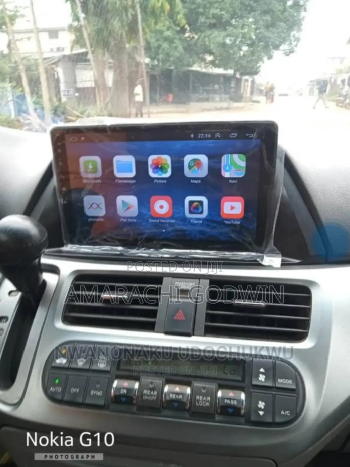 Honda Odyssey Android Screen