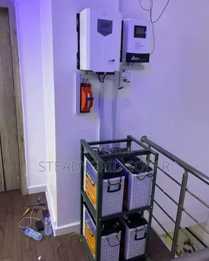 Neatly Installed 5kva Solar Powered Inverter Installation