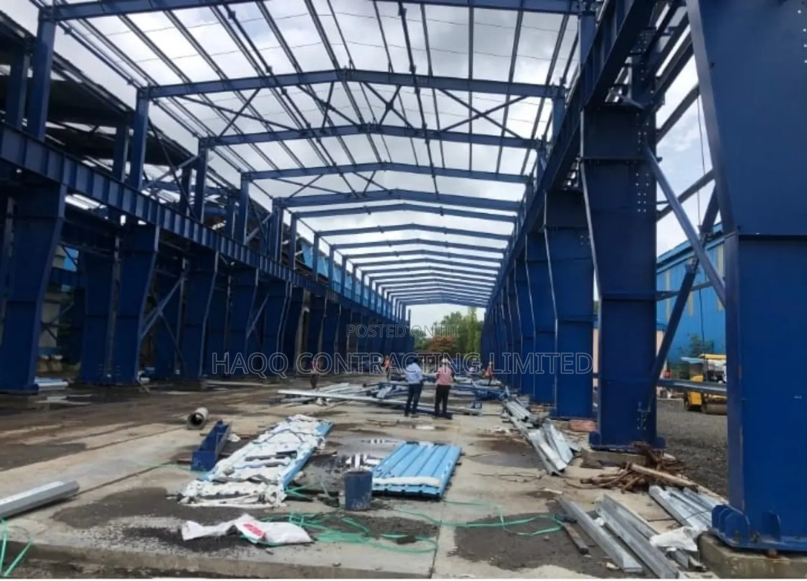 Warehouse Steel Construction Service