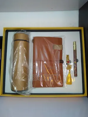4 in 1 Corporate Gift Set in Brown