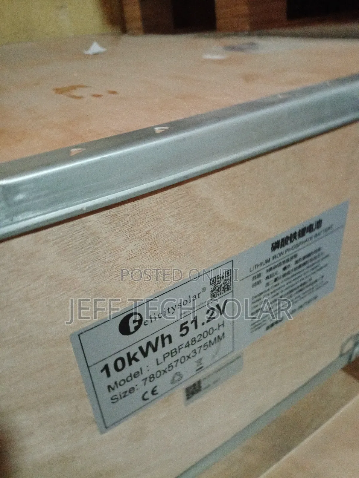 Felicity Solar Lithium Battery LPBF 51.2v