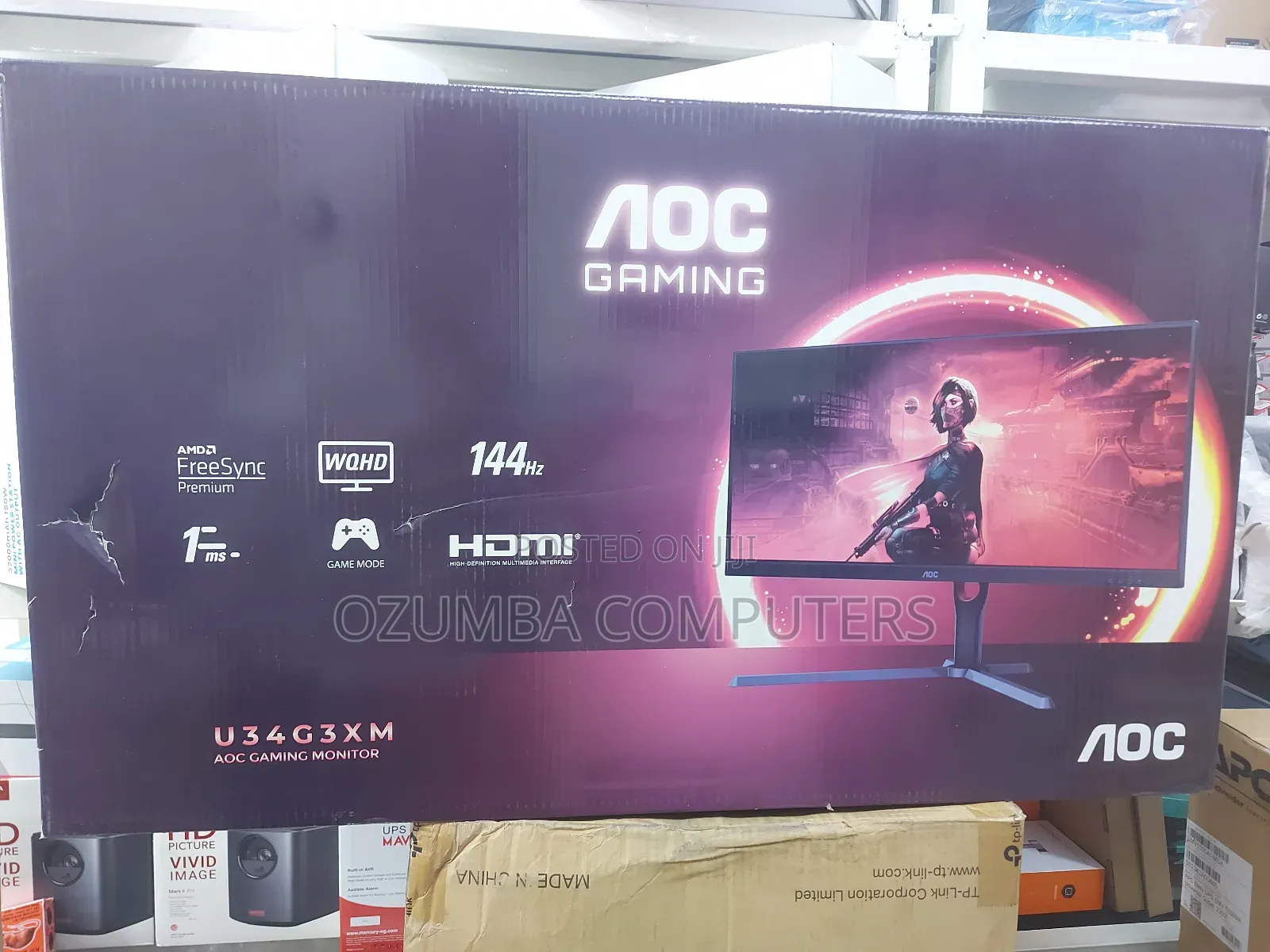 Aoc 34" Gaming Monitor
