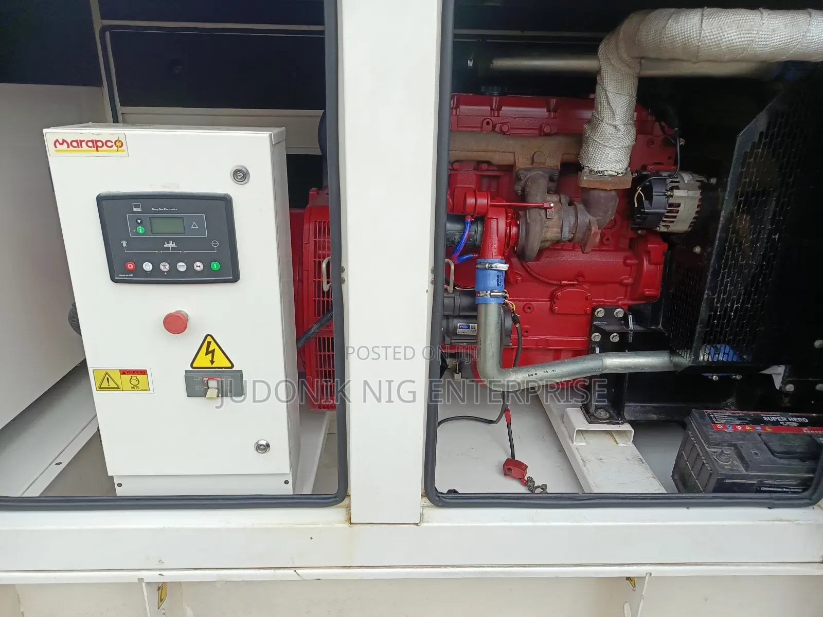 100kva 4cylinder Marapco Perkins