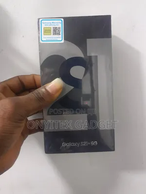 New Samsung Galaxy S21+ 5G 256 GB Black