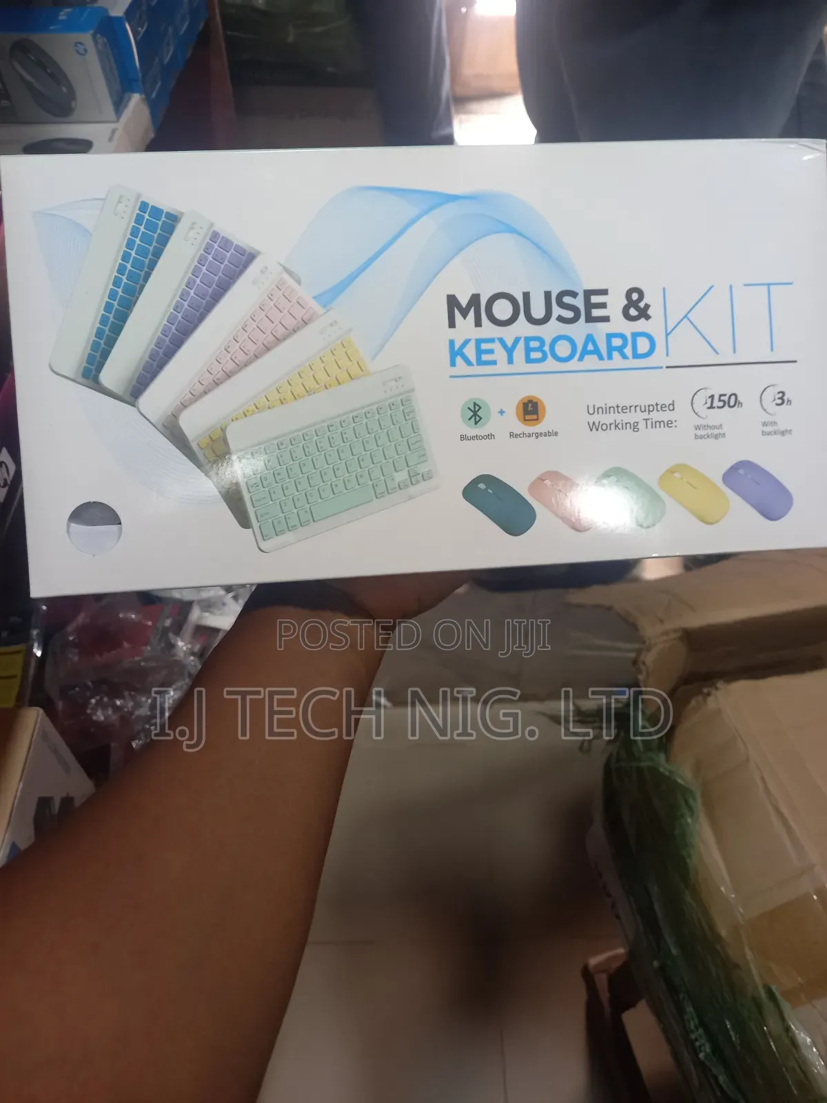 Bluetooth Keyboard and Mouse Kit.
