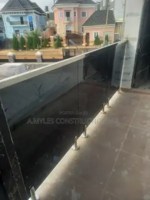 Glass Railings Grey