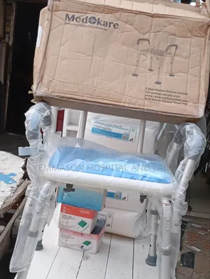 Executive Bathing Seat With Back Rest and Hand Rest