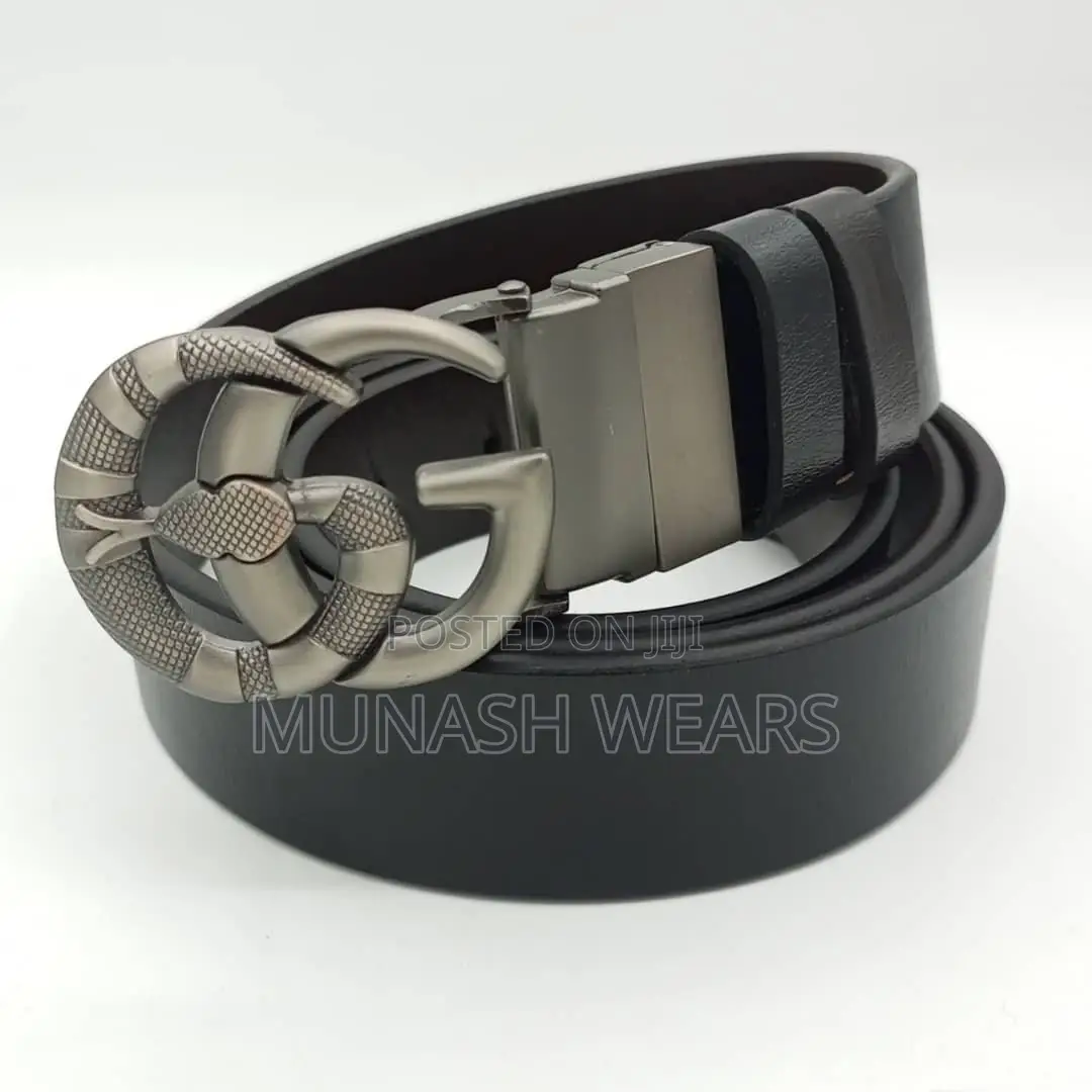 Men Luxury Original Leather Belt
