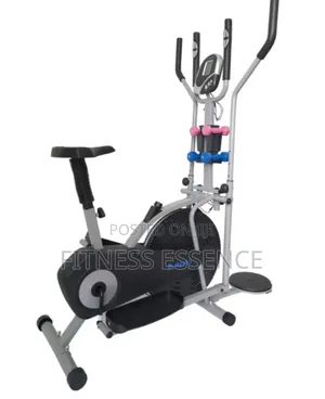 New Commercial Elliptical Bike With Dumbbells