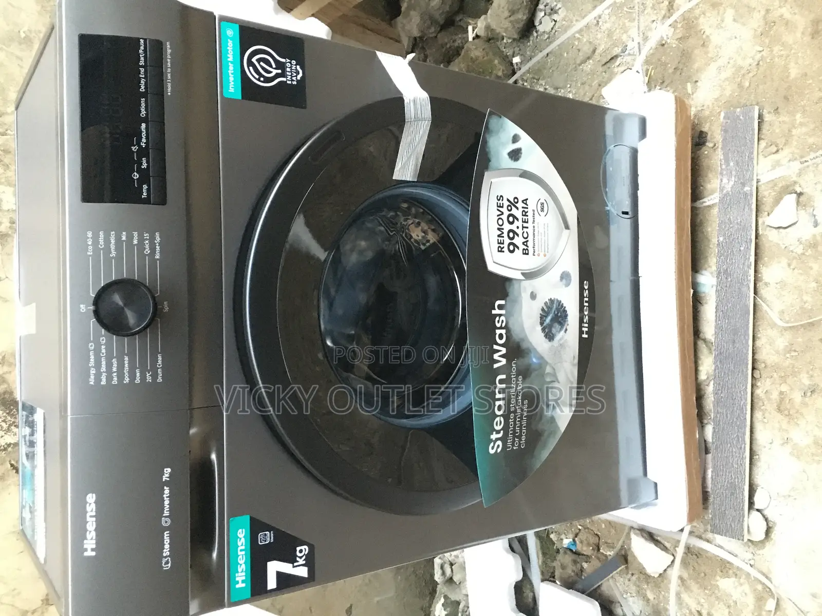 Hisense WFQP 7012 Front Loader Washing Machine