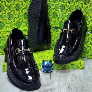 Gucci Quality Glossy Shoe