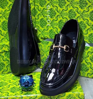 Gucci Quality Glossy Shoe