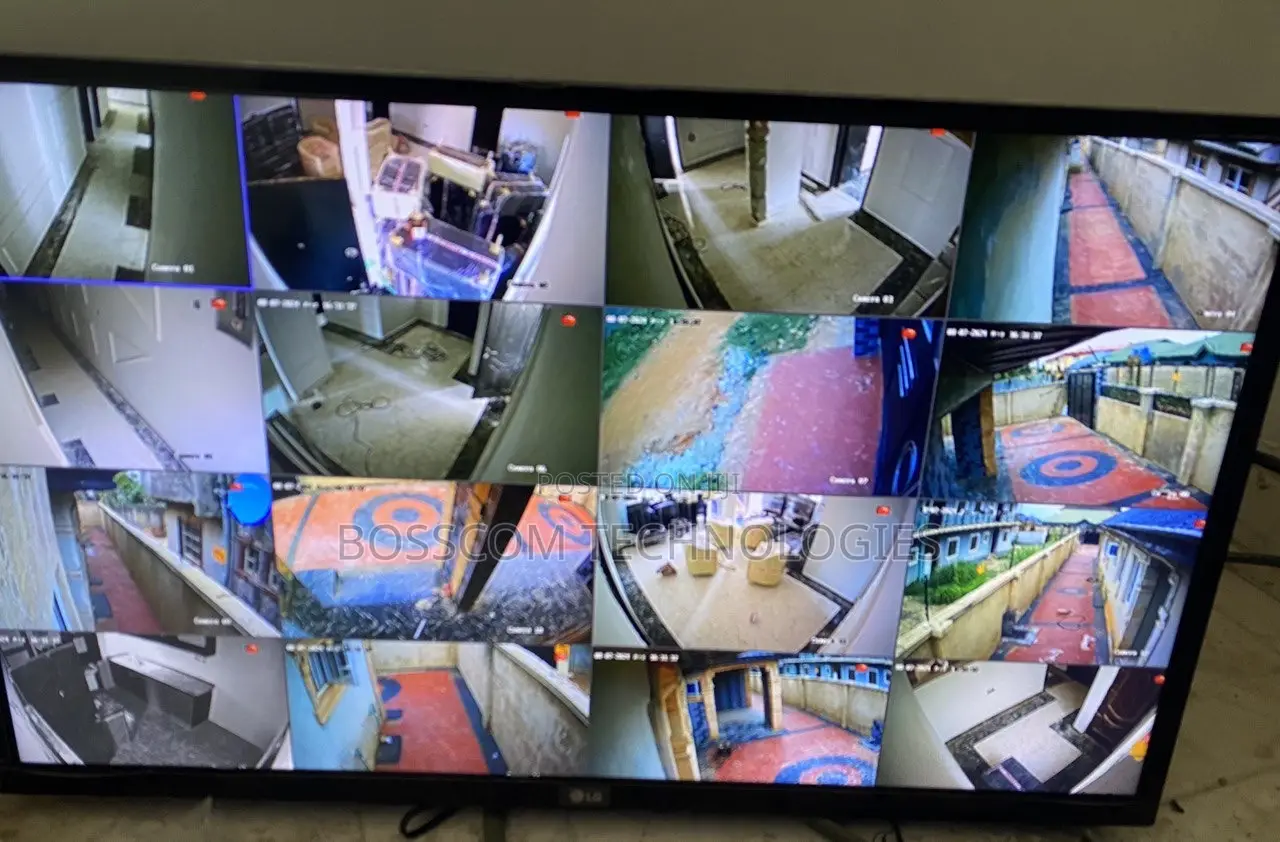 CCTV Camera Installation With Phone View