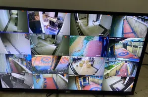 CCTV Camera Installation With Phone View