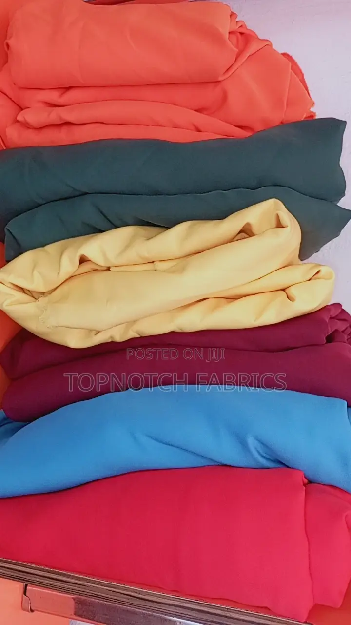 Plain Crepe Fabrics