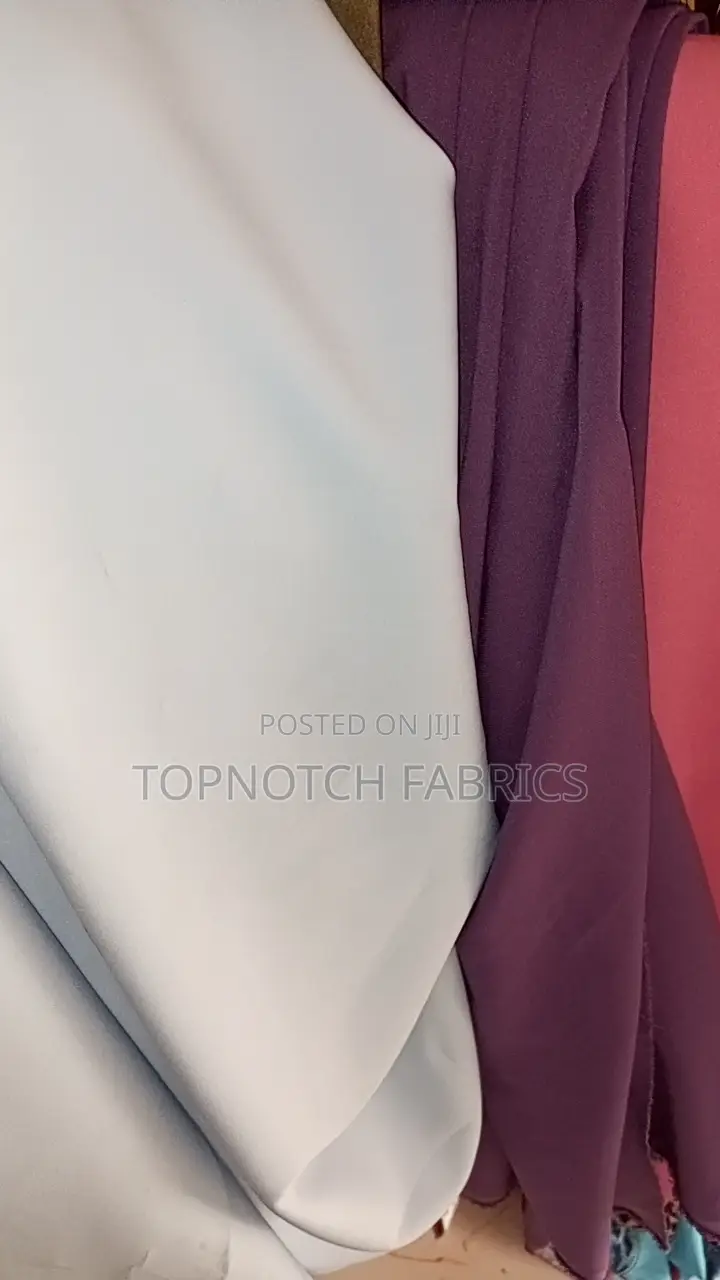 Plain Crepe Fabrics