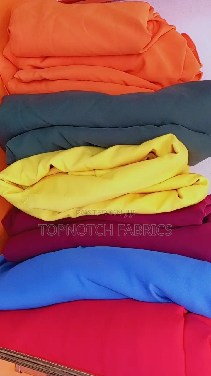 Plain Crepe Fabrics