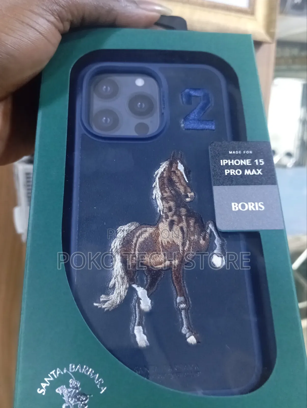 Santa Barbara Boris 2 Leather Case for iPhone 15 PM Series