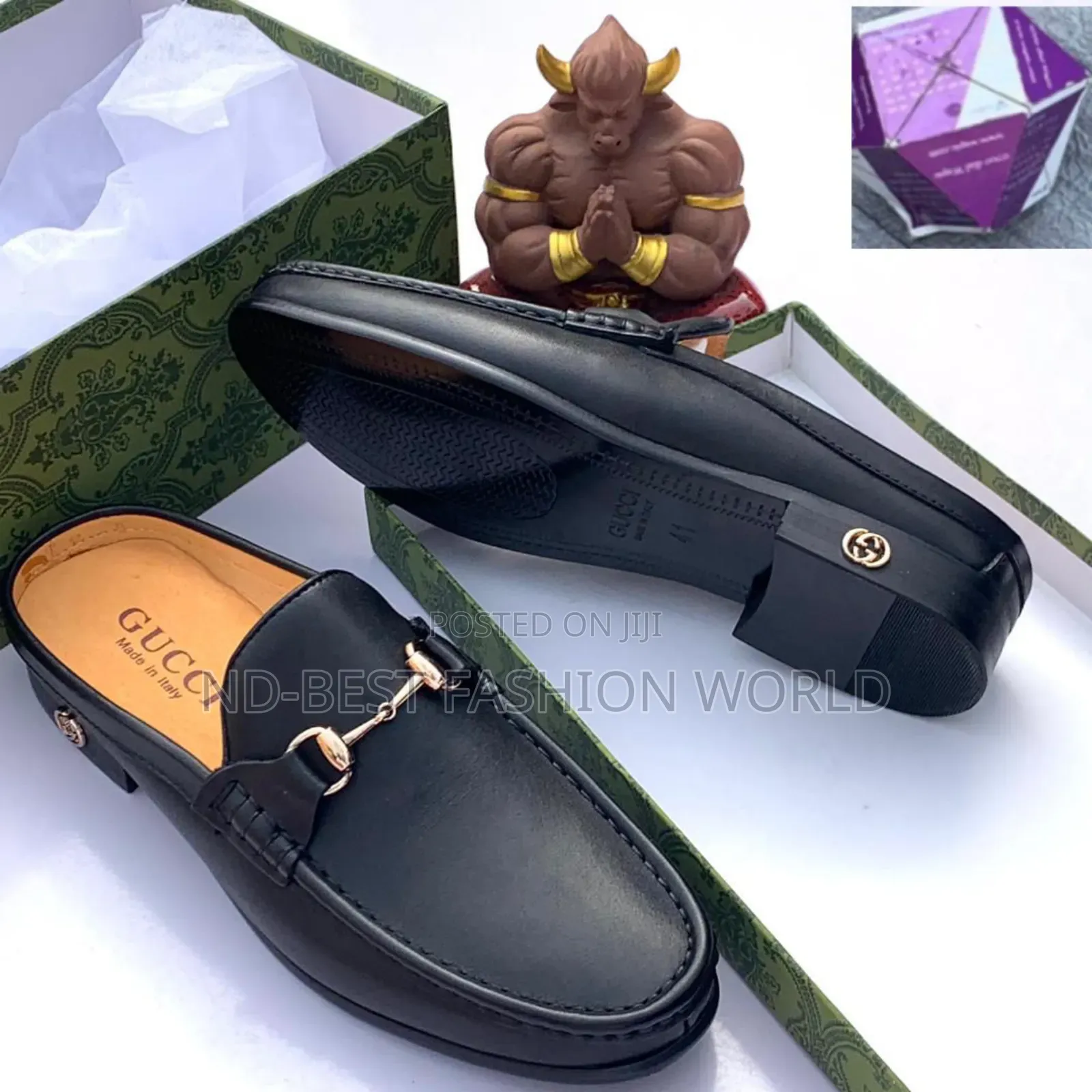 Pure Leather Half Shoe